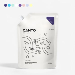 칸토 고농축 프리미엄 섬유유연제 1.3L 오래가는 향기 냄새 좋은 실내건조 섬유린스 우디 향 몽베베