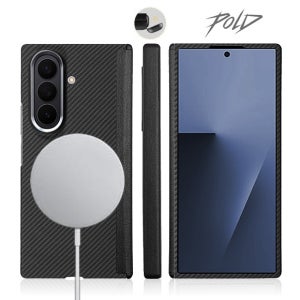 (3종사은행사)갤럭시 폴드7 맥세이프 아라미드 600D 카본 힌지보호 케이스 벤크스