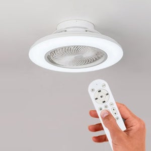 동성 LED 360도 스윙 서큘레이터 리모컨 방등 조명 실링팬 디밍 색변환 천장형 선풍기