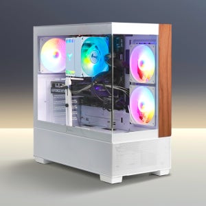 주연테크 카운터 D6265KF57T 화이트 인텔 코어 울트라7-265KF RTX 5070 Ti 고사양 게이밍 RAM 32GB SSD 1TB 데스크탑 컴퓨터 브랜드PC