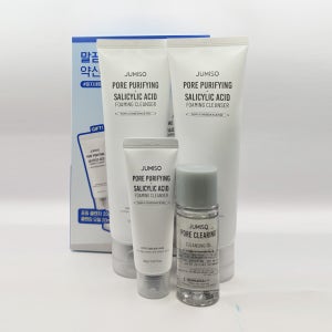 1+1 주미소 포어 퓨리파잉 살리실산 클렌저 120g 더블기획 (+폼20g+오일 20ml)