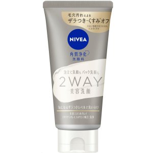 니베아 2way 뷰티 페이셜 클렌저 폼클렌징 120g 팩클렌징