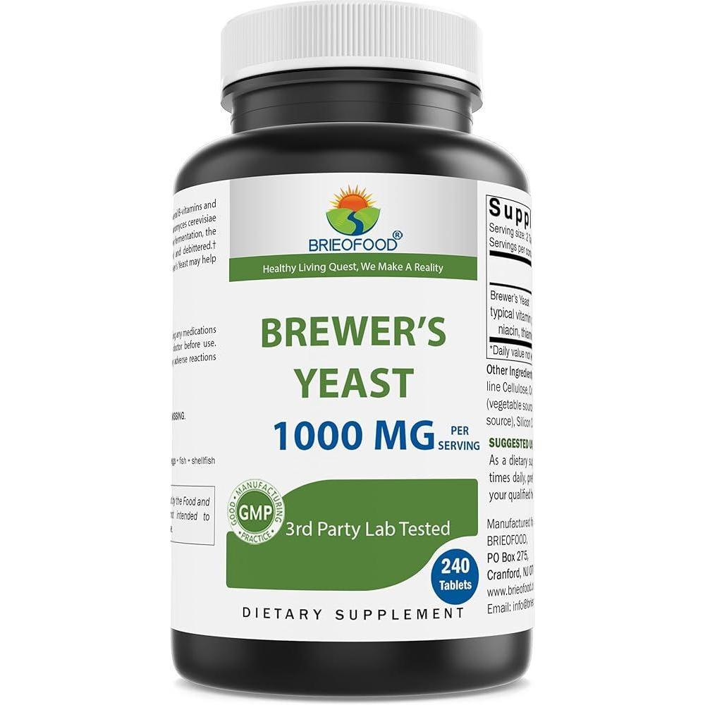 brieofood <b>맥주효모</b> <b>타블렛</b> 1000mg 240정