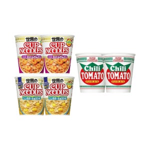 닛신 컵누들 3종 2개 세트 돔양꿍 락사 칠리토마토 컵라면 일본 라멘