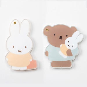 미피 브루나 슬라이드 거울 아크릴 컴팩트 포켓미러