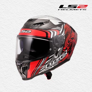LS2 풀페이스 헬멧 FF807 카본 DRAGON 드래곤 - ENTHUM RED