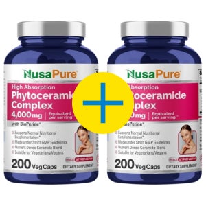 누사퓨어 피토세라마이드 4000mg 200베지캡슐 2개