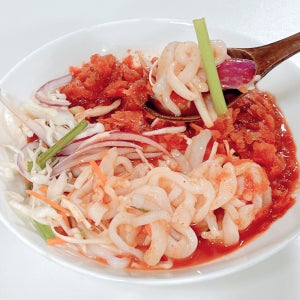 통영할매 밀키트 수제소스 갑오징어물회 1인분