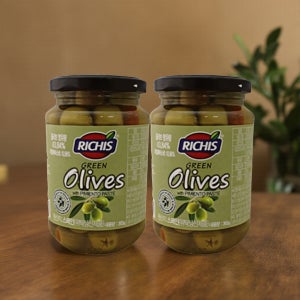 올리브 안주 간단한 와인 맥주 홈술 절임 샐러드, 365g, 2개