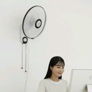 신일 벽걸이 선풍기 저소음 리모컨 벽선풍기 써큘레이터 25년형