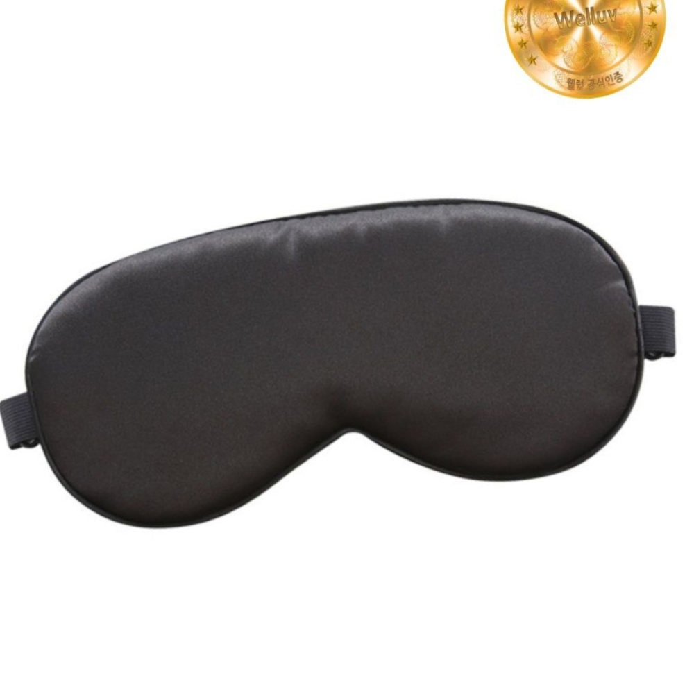 <b>웰럽 수면</b>안대 눈편한 실크 암막 WL-1146