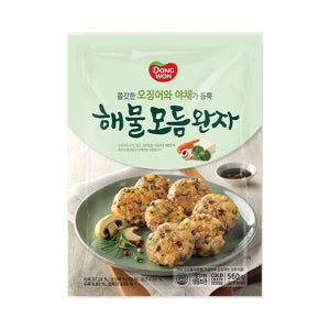 동원 해물모듬완자 동그랑땡 560g (행사)
