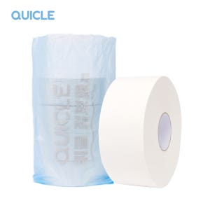 2겹 대형 두루마리 화장지 대용량 업소용 공동 공중 화장실 휴지 200m 4롤 1박스