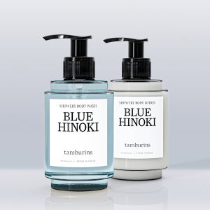 (리본포장) 탬버린즈 샤워리 바디세트 블루히노키 (240ml+235ml)