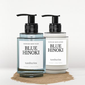 (리본포장) 탬버린즈 샤워리 바디세트 블루히노키 (240ml+235ml)