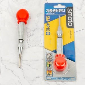 SMATO 자동 센터 펀치SM-AP10 핀천치 금긋기 드릴자리마킹 송곳 자국 드릴펀치