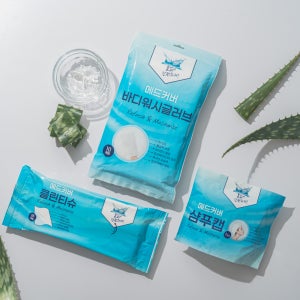 메드커버 샴푸캡 드라이샴푸 바디샤워티슈 입원준비물 수술준비물 물없이샤워 환자용 기본세트