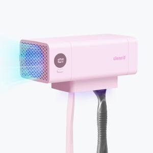 클린디 가정용 무선 2인용 칫솔살균기 트윈디 CL-406 핑크