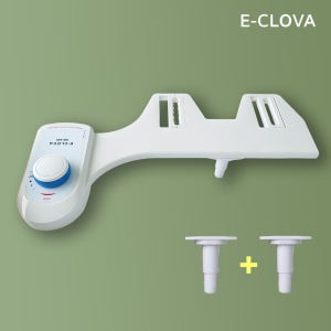 이크로바 [분리형 원노즐 1+1증정] 기계식비데 무전원 냉수전용 판넬형 수동비데 HB-500