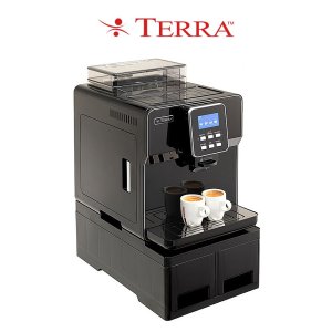 테라 TE-201C 전자동 에스프레소 원두 커피머신, 원두확장통 제공