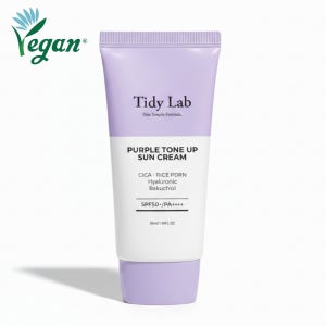 타이디랩 퍼플톤업선크림 spf50+ 비건 CICA PDRN 바쿠치올 50ml, 1개