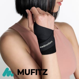 뮤피츠 에어 손목보호대 TFCC 건초염 터널증후군 얇은 테이핑 밴드
