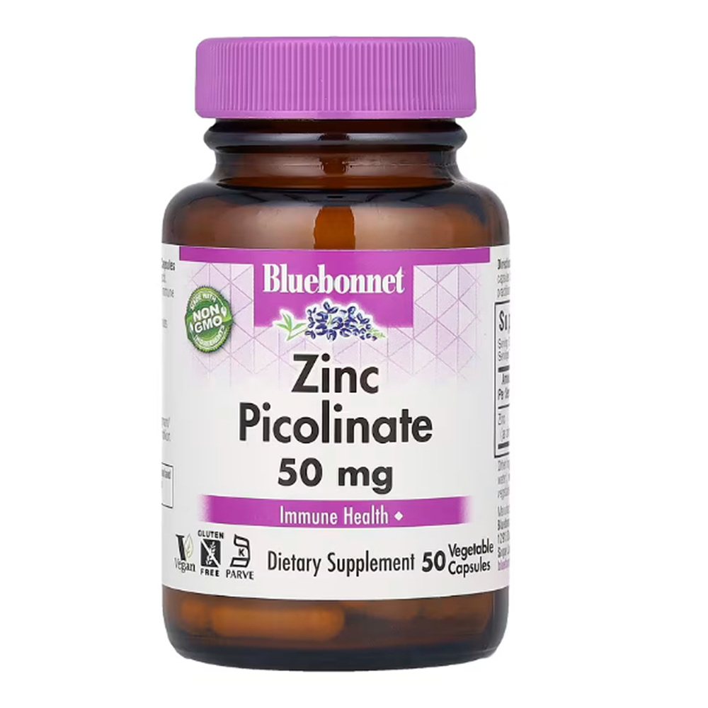 블루보넷 <b>징크 피콜리네이트 50mg</b> 50베지캡슐