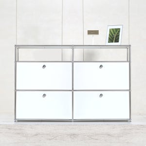 이가페 미드센츄리 모듈거실장 듀오 2x3 투플로어 수납장