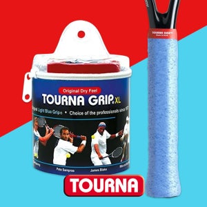 투나 오버그립 드라이 테니스 배드민턴 Dry 블루 30개입