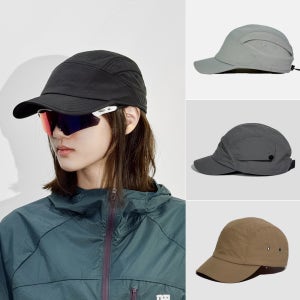 러닝 마라톤 나일론 숏캡 숏챙모자 챙짧은 대두 빅사이즈 모자 볼캡