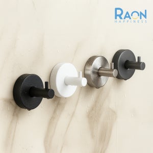 흡착식 걸이 엘락후크 다용도 무타공 욕실 화장실 고리 주방 거치대