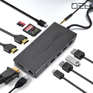 메타블 MH94PRO 멀티 허브 13 in 1 트리플 모니터 지원