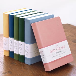 인디고 2026 오피셜 B6 데일리 다이어리 날짜형 32절 일간 2026년 타임테이블 업무기록 플래너 스케줄러