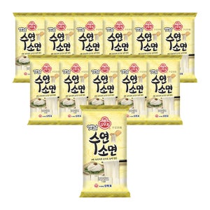 오뚜기 옛날 수연소면 500g, 12개