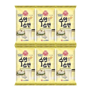 오뚜기 옛날 수연소면 500g, 6개
