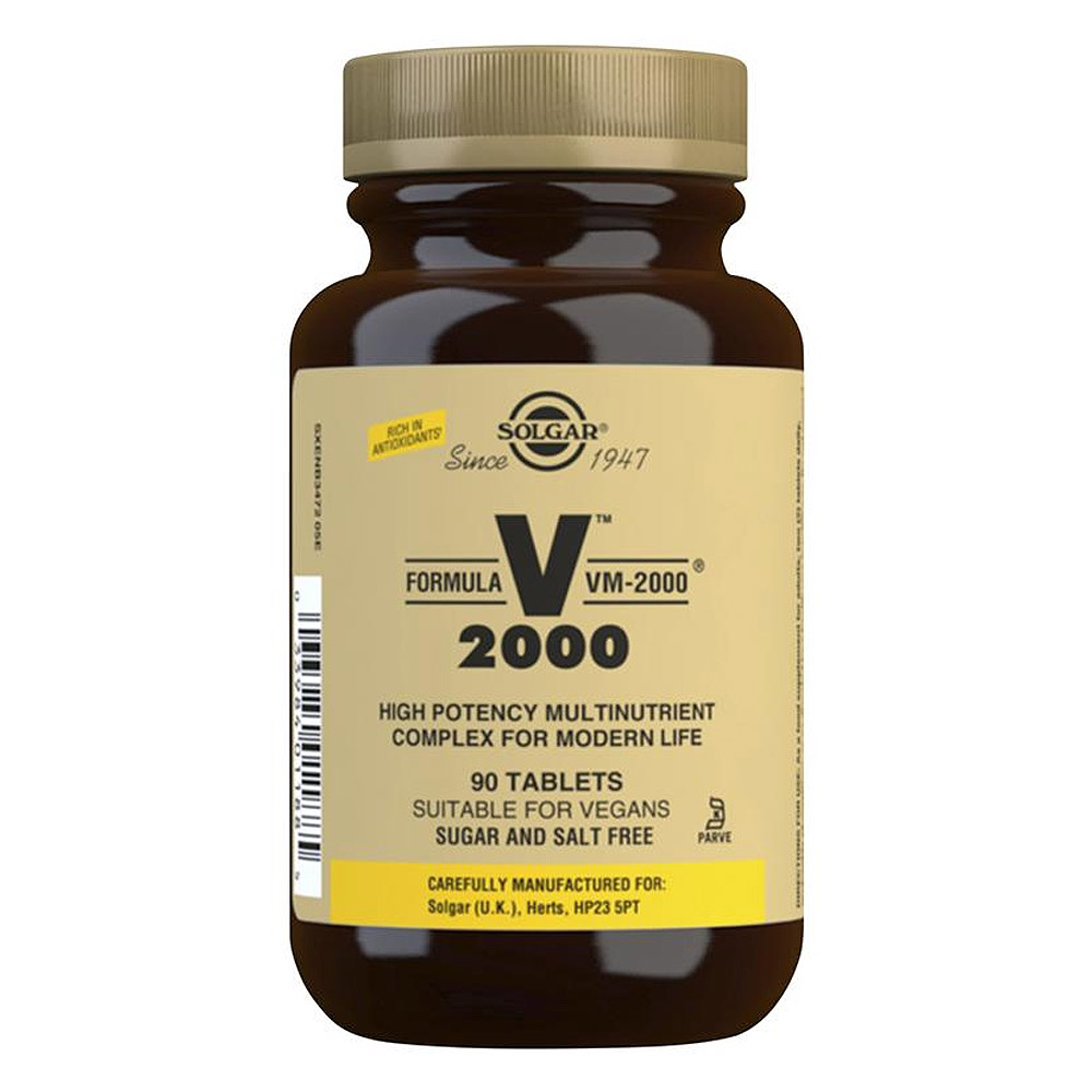 Solgar 솔가 포뮬라 VM-2,000 <b>멀티비타민</b> <b>Multivitamin</b> 90정