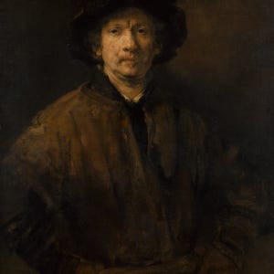 Large Self-Portrait 캔버스액자 렘브란트