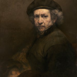 Self-portrait 캔버스액자 렘브란트
