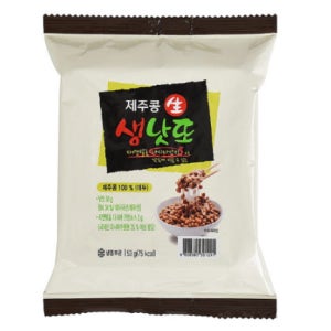 제주콩생낫또 (노란콩) 단독구성 특허기술로 만든 맛있는 생 나또 53g, 60개