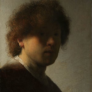 Self-portrait, Rembrandt van Rijn 캔버스액자 렘브란트
