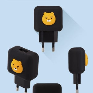 카카오프렌즈 QC3.0 고속충전기 라이언블랙