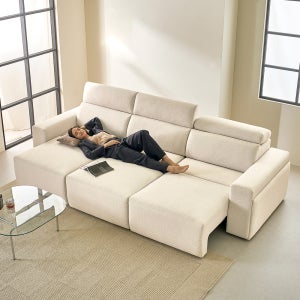 에픽 모션 슬라이딩 소파 전동 무빙 리클라이너 3인용 4인용 소파