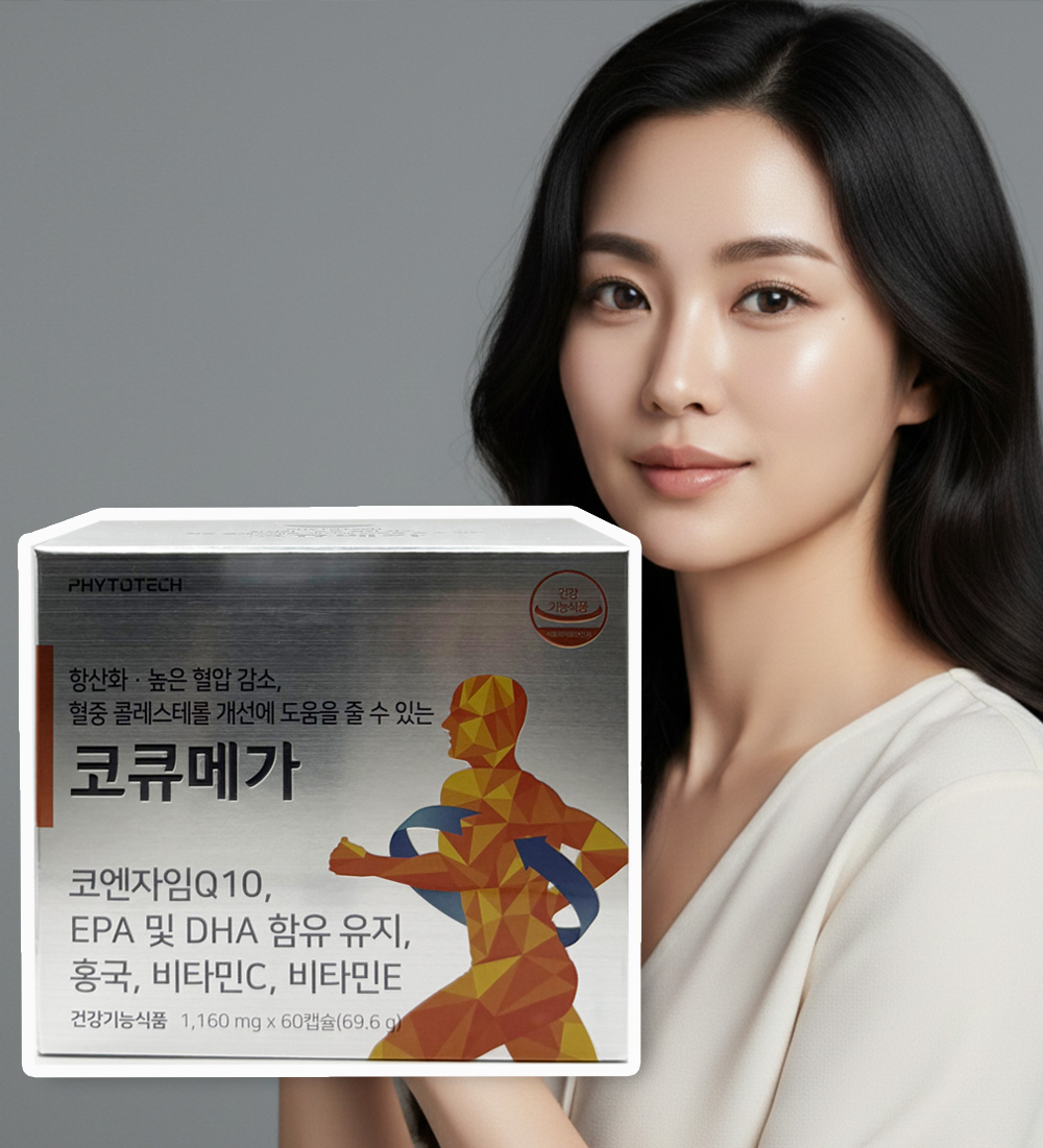 <b>파이토테크</b> 코큐메가 오메가3 (60캡슐)