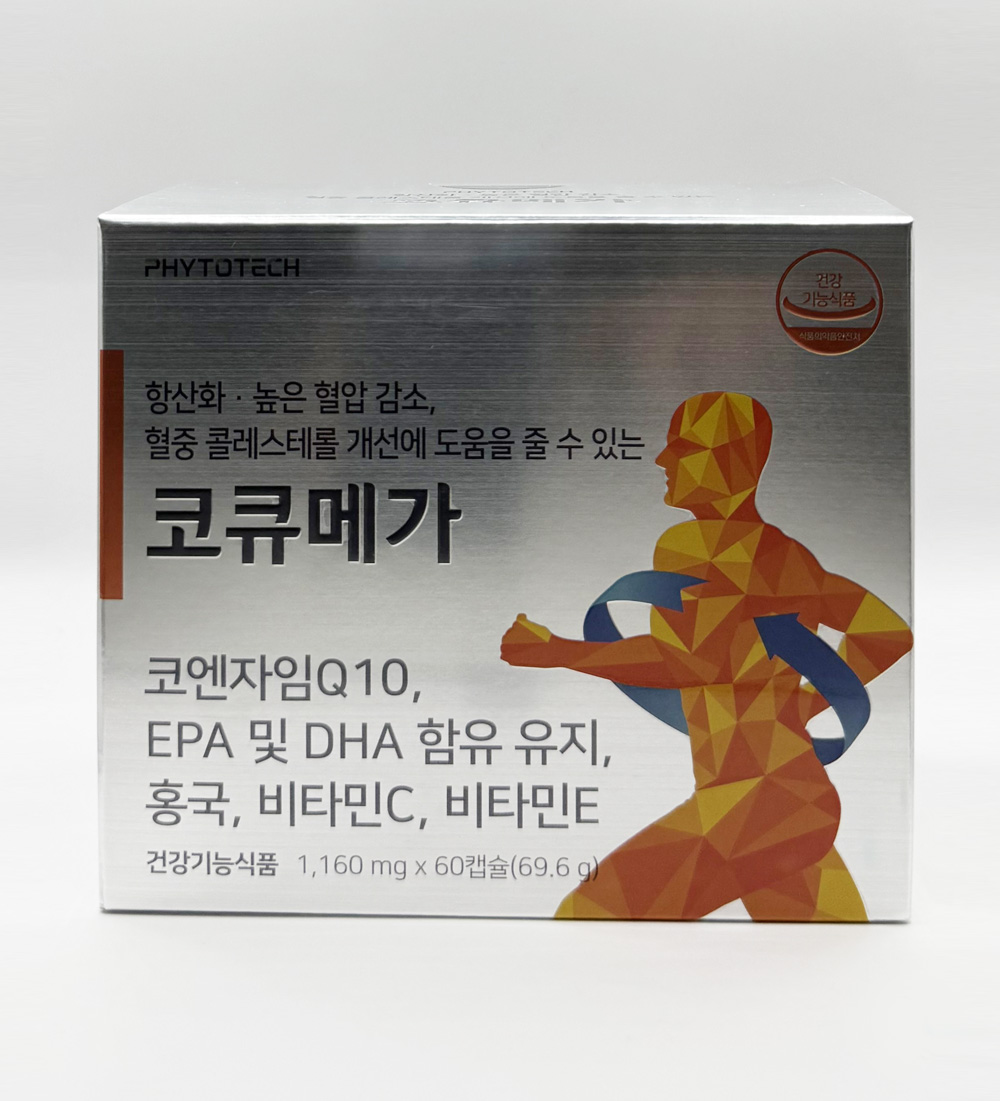 <b>파이토테크</b> 코큐메가 오메가3 (60캡슐)