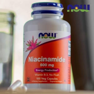 나우푸드 비타민 B 3 100캡슐 나이아신아미드 나이아신아마이드 니아신 500mg 고약사