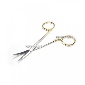 KASCO 골드 넵 시저 커브 11.5cm cvd 10-620-1 안과가위 골드시저