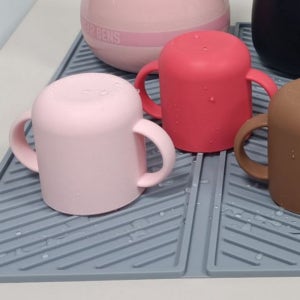 해야 4단 실리콘드라잉매트 식기건조대 설거지 건조매트 주방 그릇건조대