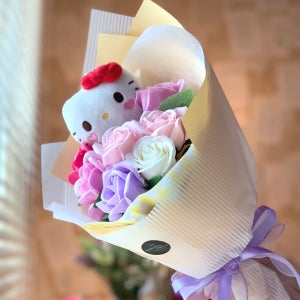 헬로키티아기천사인형 비누꽃다발 발표회 학예회 유치원 재롱잔치 연주회 시상식 축하선물