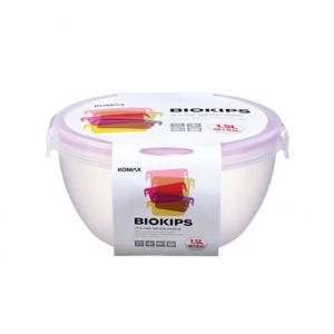 코멕스 바이오킵스 볼용기 원32호 1.5L 투명 밀폐용기 다용도 보관 샐러드 이유식 반찬통