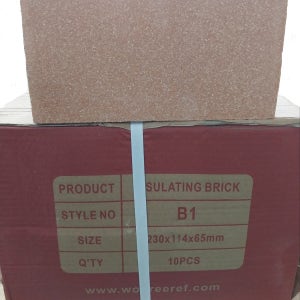 우리내화 단열벽돌 B-1 STD 900도 10장 1박스